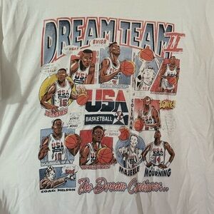 USA Basketball Dream Team II T-shirt / Size L